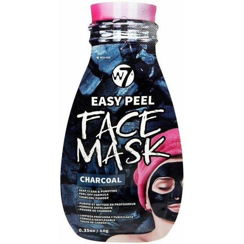 Easy Peel Face Mask Charcoal By W7-W7-SKIN-Face Mask-NZOutlet