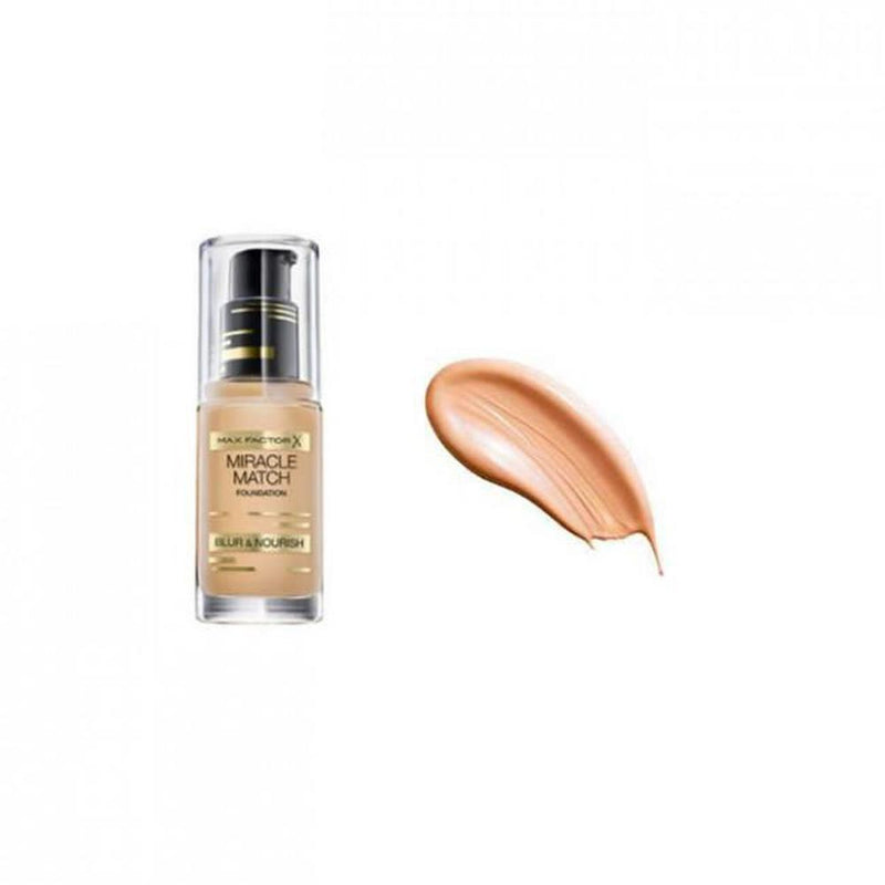 Max Factor Miracle Match Blur & Nourish Foundation - 35 Pearl Beige-Max Factor-FACE-Foundation-NZOutlet