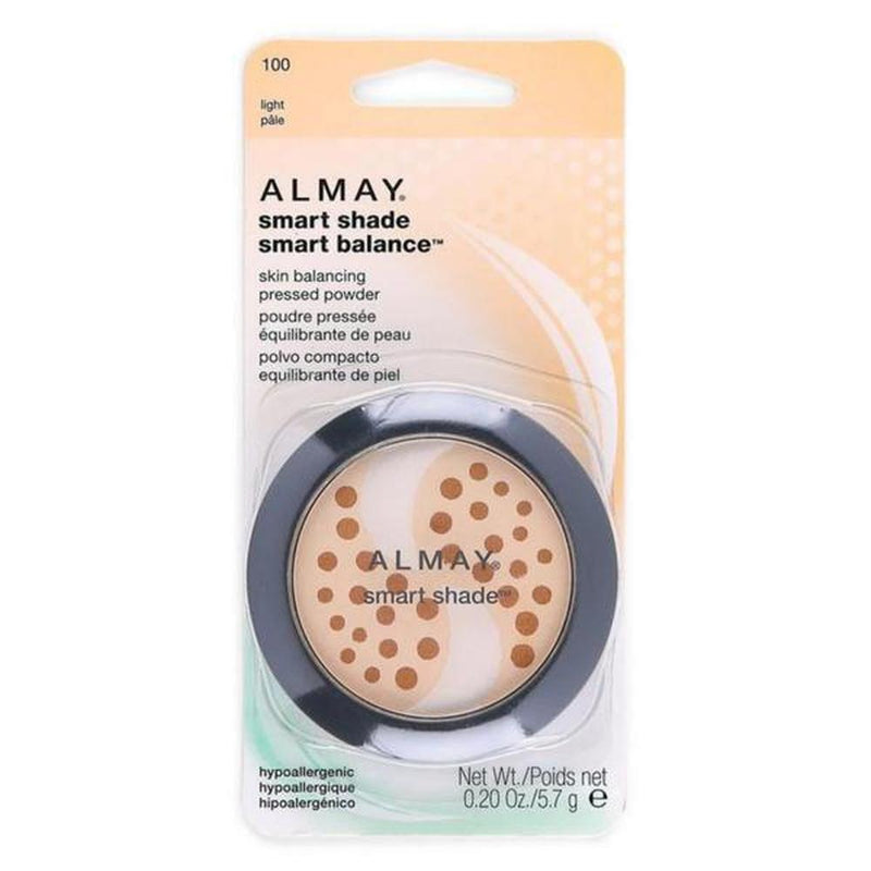Almay Smart Shade Smart Balance Skin Balancing Pressed Powder - 100 Light Pale-Almay-FACE-Pressed Powder-NZOutlet