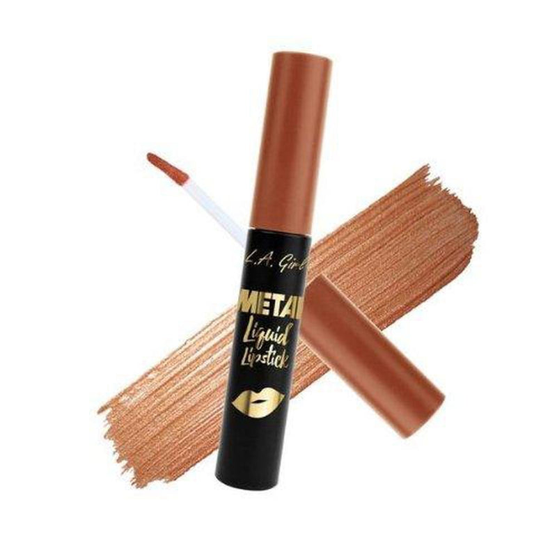 L. A. Girl Metal Liquid Lipstick - GML853 Copper-L. A. Girl-LIPS-Lipstick-NZOutlet