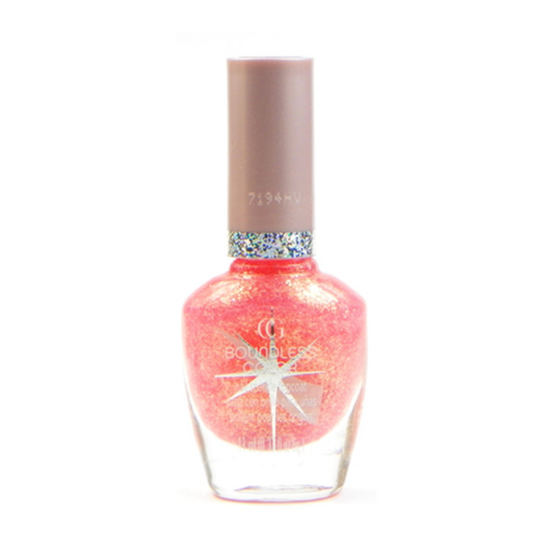 Cover Girl Boundless Color Nail Polish - 420 Pink Twinkle Sparkle-CoverGirl-NAILS-Base & Top Coat-NZOutlet