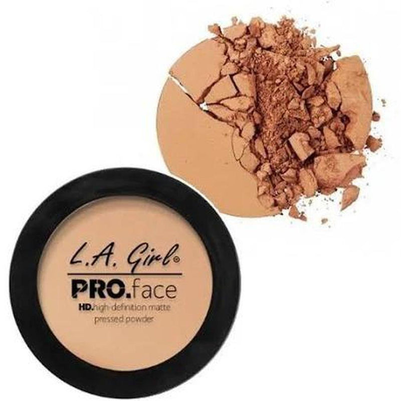 L. A. Girl Pro Face Matte Pressed Powder - GPP607 Warm Honey-L. A. Girl-FACE-Pressed Powder-NZOutlet
