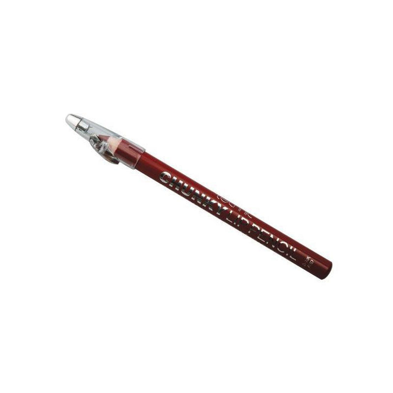 Chunky Lip Pencil By Technic - Dark Red-Technic-LIPS-Lip Liner-NZOutlet