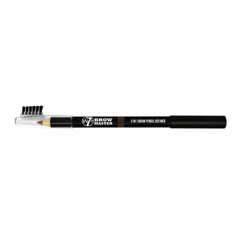 Bro Master 3 In 1 Brow Pencil By W7 - Dark Brown-W7-EYES-Eyebrow Pencil-NZOutlet