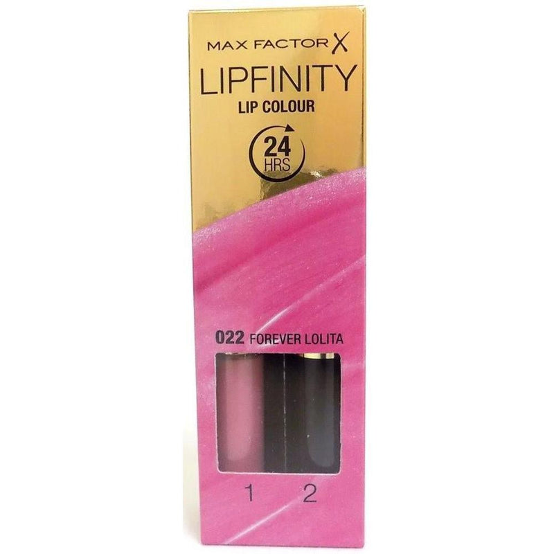Max Factor Lipfinity Lip Colour - 022 Forever Lollita-Max Factor-LIPS-Lip Color-NZOutlet