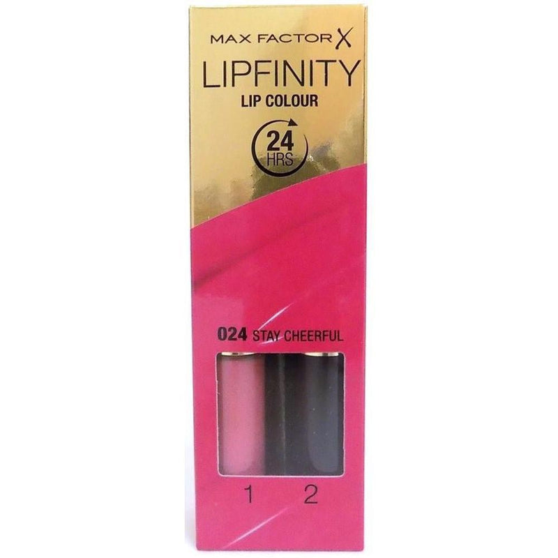 Max Factor Lipfinity Lip Colour - 024 Stay Cheerfull-Max Factor-LIPS-Lip Color-NZOutlet