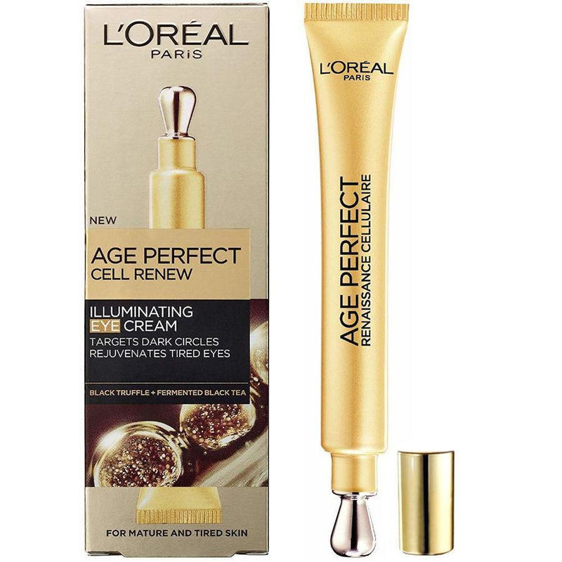 L'Oreal Age Perfect Cell Renew Illuminating Eye Cream-L'Oreal Paris-SKIN-Eye Cream-NZOutlet