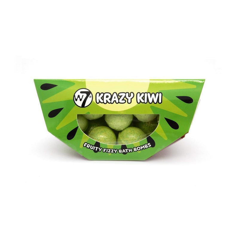 W7 Krazy Kiwi Fruity Fizzy Bath Bombs-W7-BODY-Bath Bomb-NZOutlet